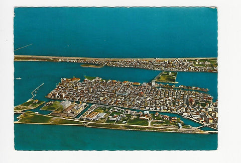 AK Veduta aerea di Chioggia e Lido di Sottomarina.