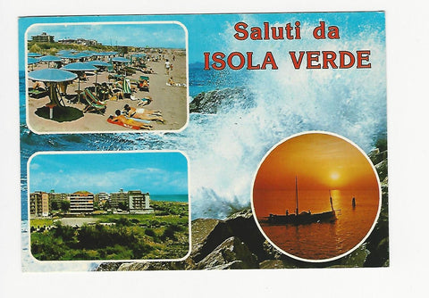 AK Saluti da Isola Verde.