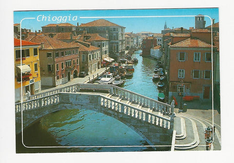 AK Chioggia. Ponte di Vigo - Canal Vena.