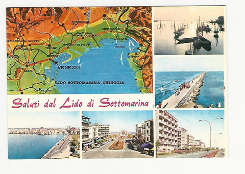 AK Saluti dal Lido di Sottomarina.