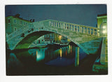 AK Chioggia. Ponte Vigo - Canal Vena - Notturno.