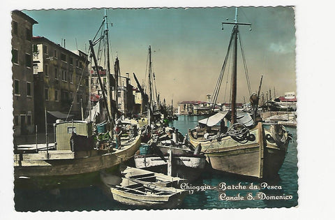AK Chioggia - Barche da Pesca Canale S. Domenico. 