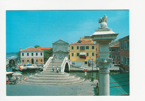 AK Chioggia. Piazzetta e ponte di Vigo.