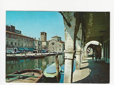 AK Chioggia. Canal Vena - Chiesa di Sant'Andrea.