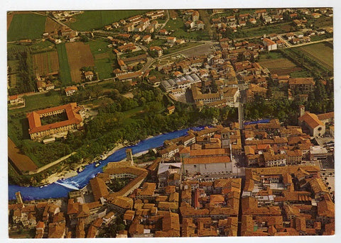 AK Cividale del Friuli. Veduta aerea.