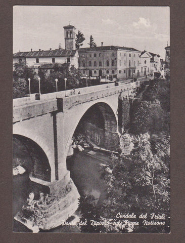AK Cividale del Friuli. Ponte del Diavolo sul Fiume Natisone.