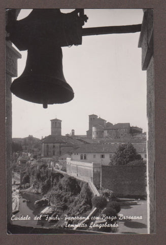 AK Cividale del Friuli - Panorama con Borgo Brossana - Tempietto Longobardo.