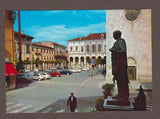 AK Cividale del Friuli. Piazza del Duomo e Statua a Giulio Cesare.