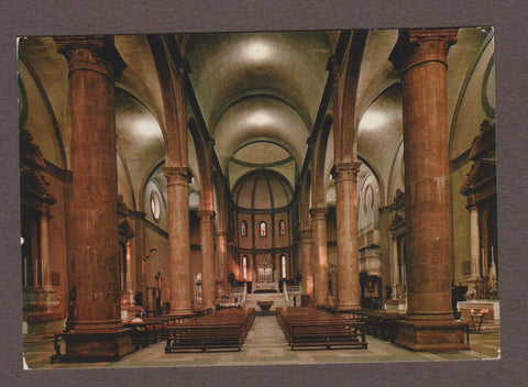 AK Cividale del Friuli. Basilica di S. Maria Assunta (Duomo) Interno.