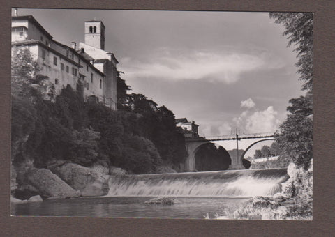 AK Cividale. Abside della Chiesa di S. Francesco e Ponte del Diavolo.