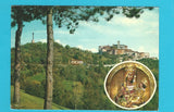 AK Castelmonte. Santuario visto dalla pineta.