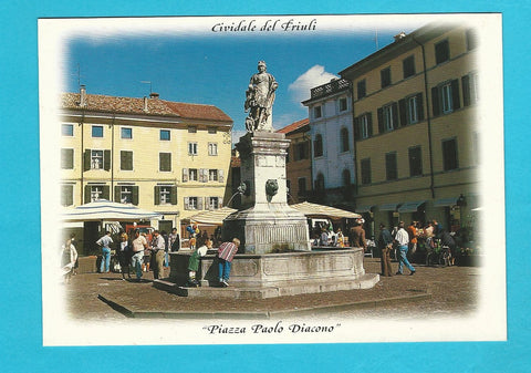 AK Cividale del Friuli. Piazza Paolo Diacono.
