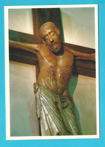 AK Cividale del Friuli. Duomo - Cristo ligneo.