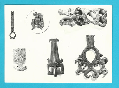 AK Cividale. Museo Archeologico Nazionale. Fibule ed oggetti barbarici.