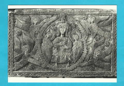 AK Cividale. Museo Cristiano Duomo Fronte dell'Altare di Ratchis.