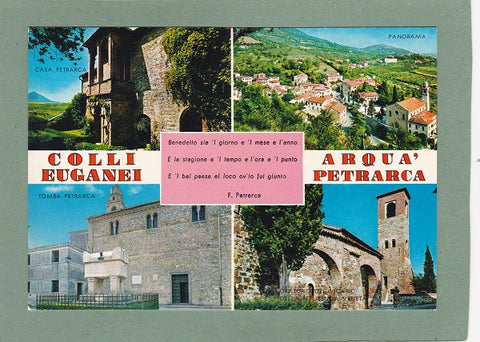 AK Colli Euganei. Arqua' Petrarca.