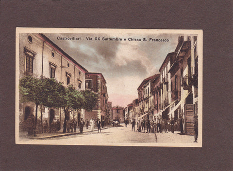 AK Castrovillari – Via XX Settembre e Chiesa S. Francesco.