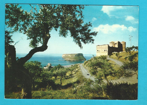 AK Praia a Mare. Castello Normanno ed Isola Dino.