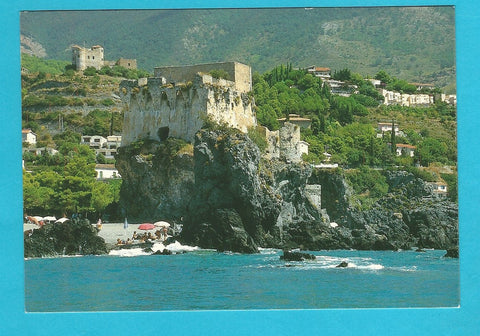 AK Praia a Mare. Torre di Fiuzzi e Castello normanno.