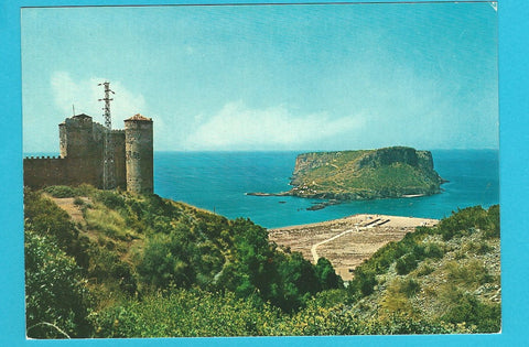 AK Praia a Mare. Isola Dino dalla Torre Normanna.