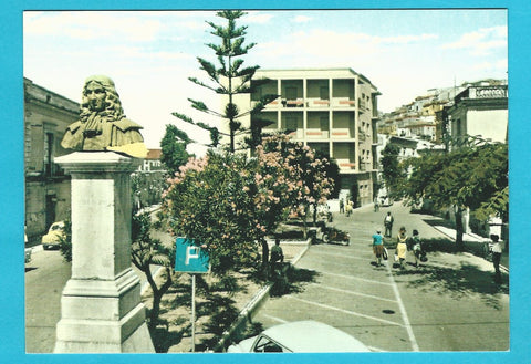 AK Scalea. Anni '60. Piazza Caloprese.