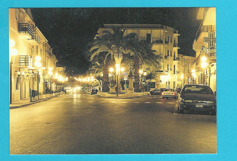 AK Scalea. Notturno di Piazza Caloprese.
