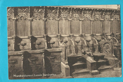 AK Munkstolarna i Lunds Domkyrka.