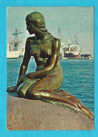 AK Kopenhagen. Die kleine Meerjungfrau.