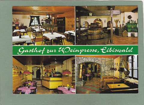 AK Eibiswald. Gasthof Zur Weinpresse.