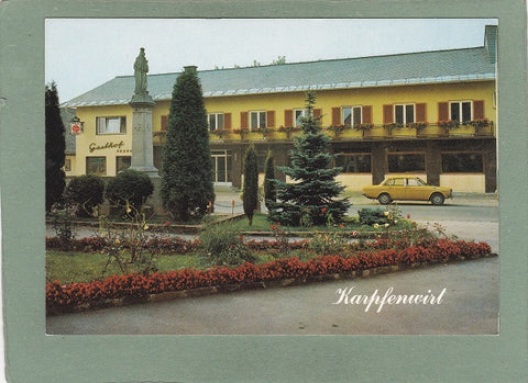 AK St. Martin im Sulmtal. Karpfenwirt. Inh. Familie Kren.