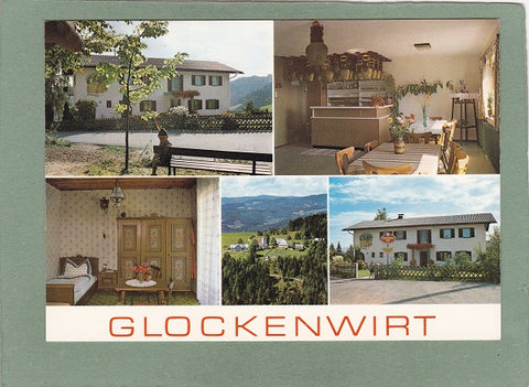 AK Schwanberg. Glockenwirt. Unterfresen 69a. Inh. Margareta Ruhri.