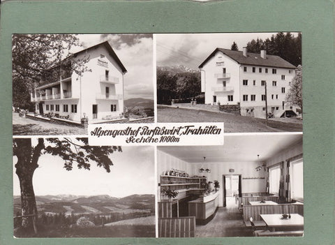 AK Trahütten. Alpengasthof Parfußwirt.