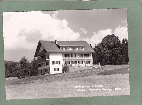 AK Trahütten - Rostock. Alpengasthof Kiegerl.