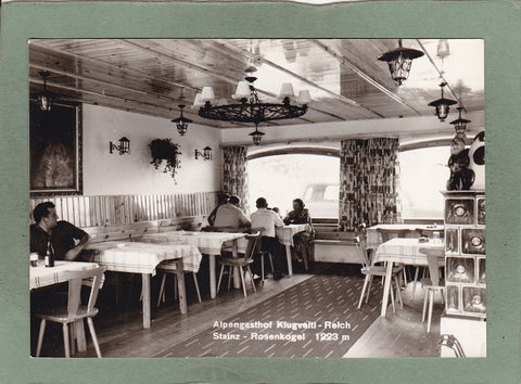 AK Stainz – Rosenkogel. Alpengasthof Klugveitl – Reich.