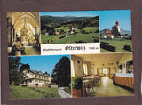 AK Wallfahrtskirche Osterwitz. Alpengasthof Zach. Inh. Georg u. Elisabeth Reinisch. Osterwitz 64.