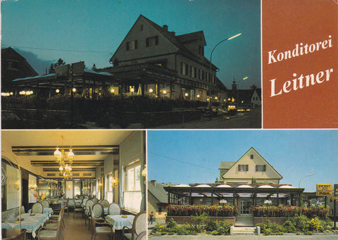AK Frauental. Cafe - Konditorei Leitner.