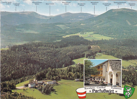 AK Trahütten. Gasthof Pension A. und K. Kiegerl.