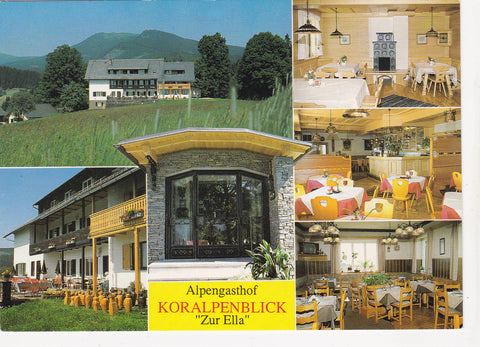 AK Trahütten. Rostock 15. Alpengasthof Pension Koralpenblick Zur Ella.