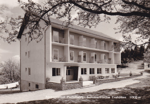 AK Trahütten. Alpengasthof Parfußwirt.