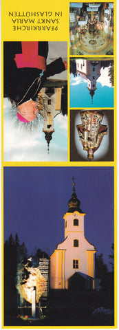 Doppel-AK Pfarrkirche Sankt Maria in Glashütten.