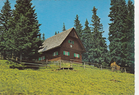 AK Grünangerhütte im steirischen Koralpengebiet.