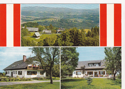 AK Schwanberg. Ausflugsgasthaus Hochmasser F. M. Hainzl. Limberg 42.