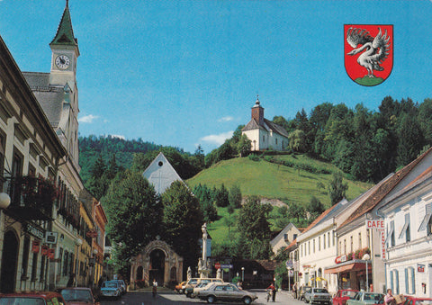 AK Schwanberg. Hauptplatz.
