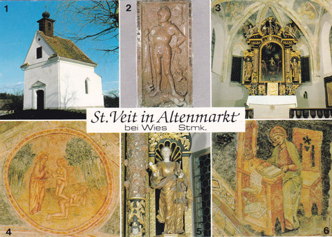 AK St. Veit in Altenmarkt bei Wies.