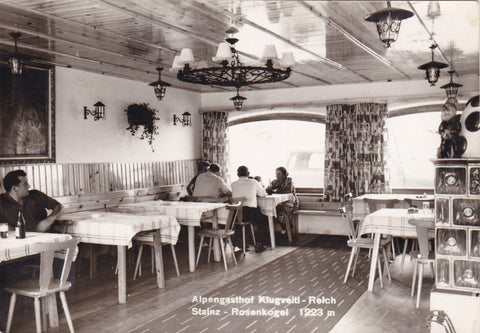 AK Stainz - Rosenkogel. Alpengasthof Klugveitl - Reich.