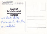 AK Deutschlandsberg. Gasthof Schilcherwirt Wildbach, Schilcherweg 25a.