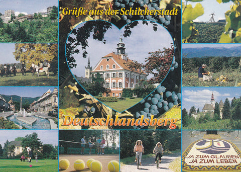 AK Grüße aus der Schilcherstadt Deutschlandsberg.