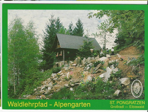 AK Waldlehrpfad Alpengarten St. Pongratzen-Großradl.