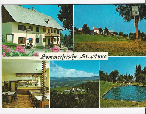 AK St. Anna ob Schwanberg. Alpengasthof Andreas Jöbstl.