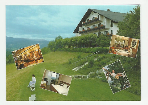 AK St. Peter im Sulmtal. Aigneregg 22. Ferienhotel Berghof, Familie Krenn.